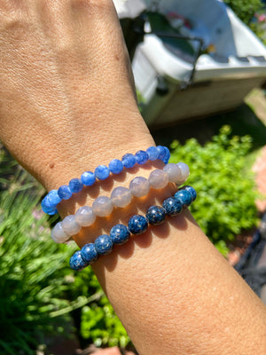 Cobalt Spinel Bracelet