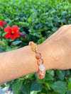 Fire Quartz & Citrine Success Bracelet