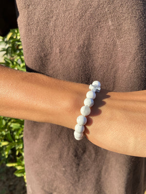 Men’s Howlite Faith Bracelet