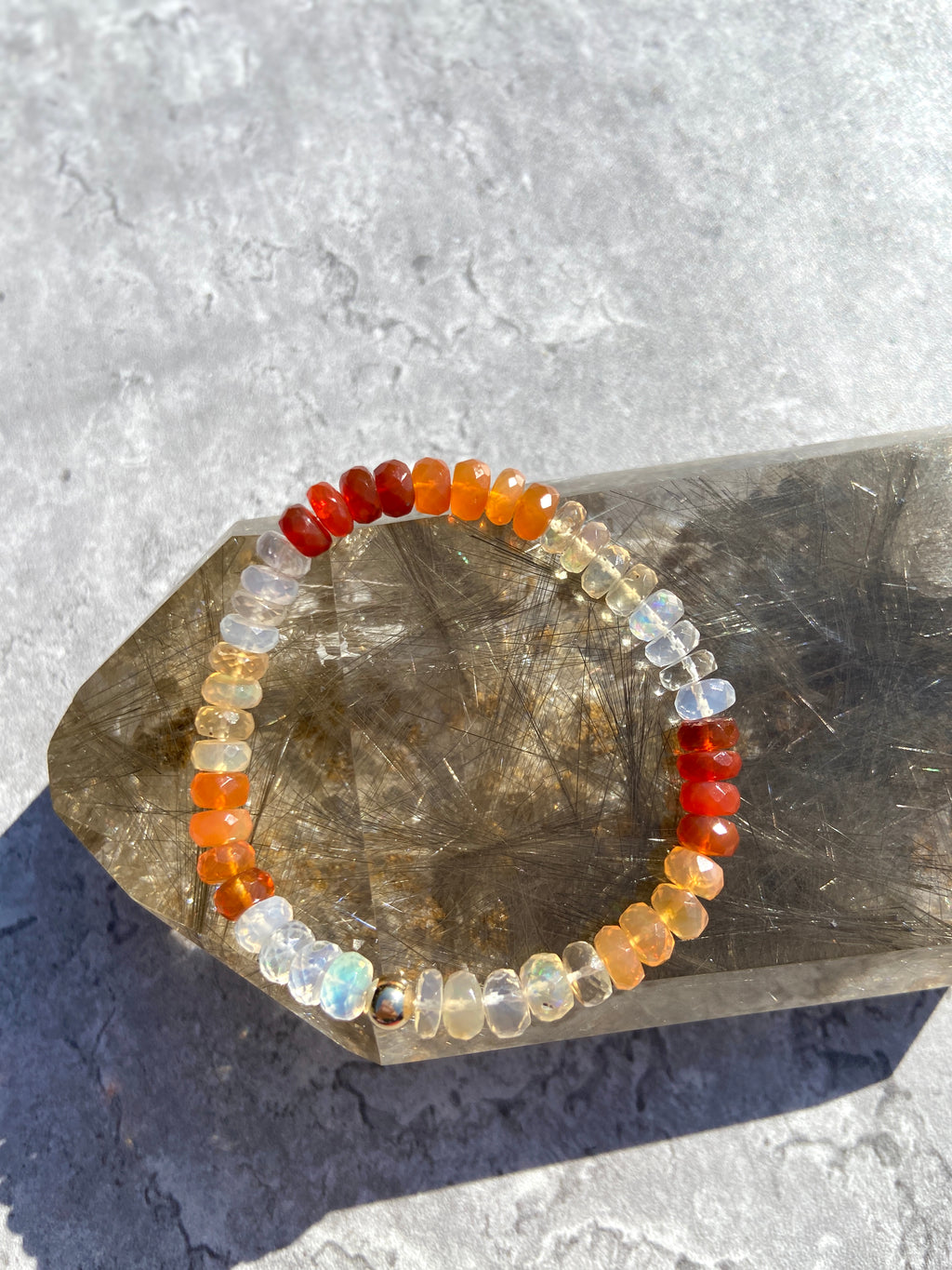 Fire Opal Bracelet